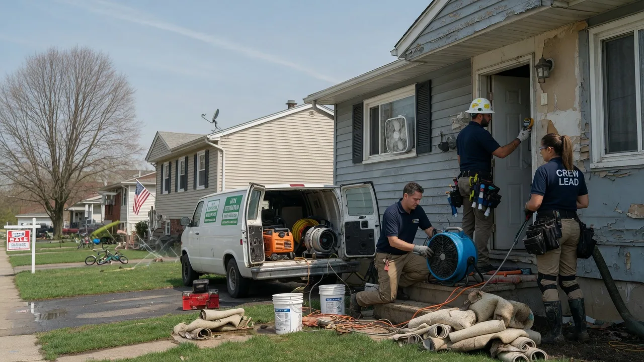 Flood Cleanup in Bowling Green, IN near me